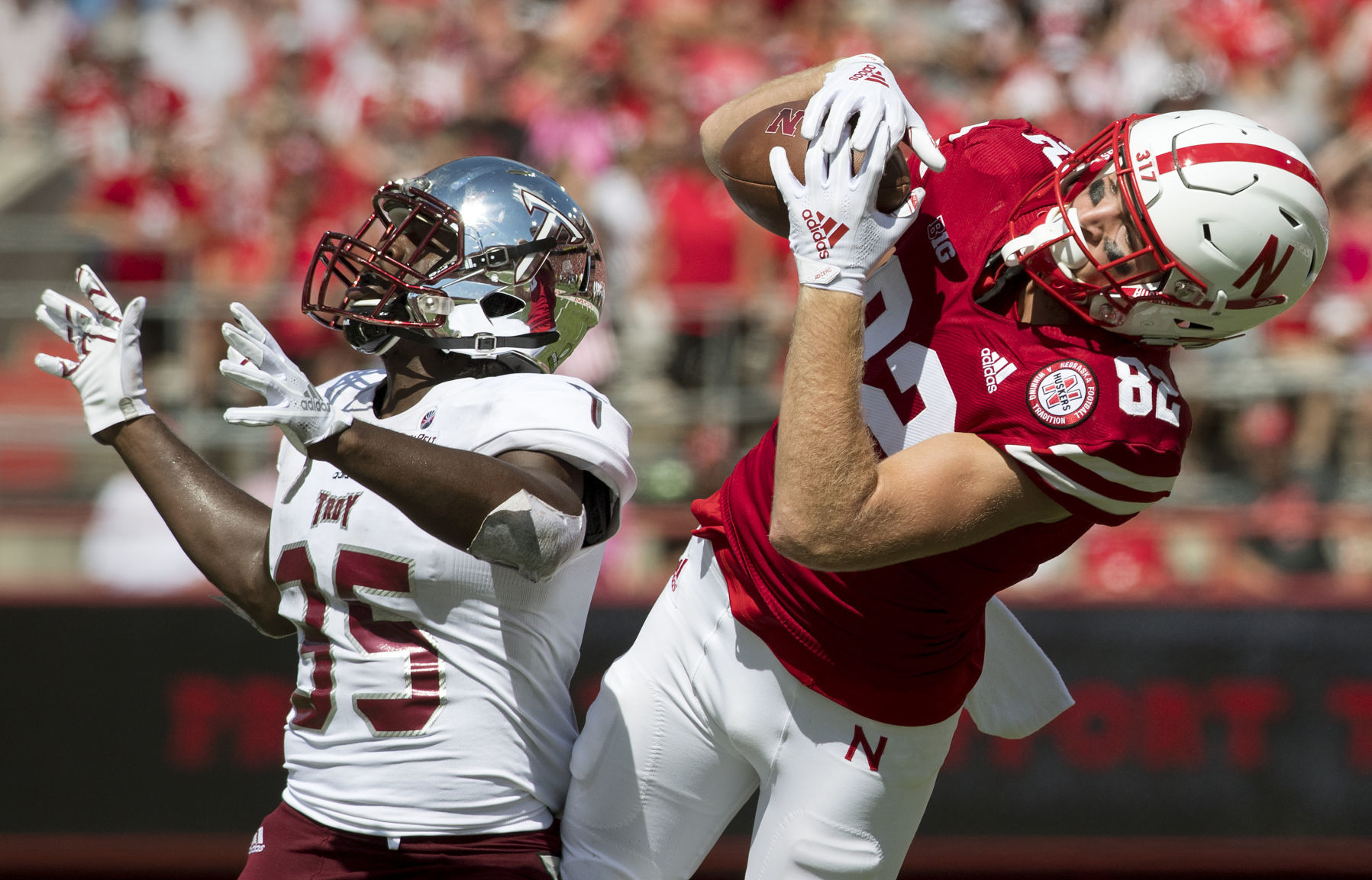 Troy vs. Nebraska, 9/15/18